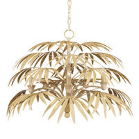 Currey and Company - 9000-0930 - Five Light Chandelier - Calliope Collection - Coco Cream