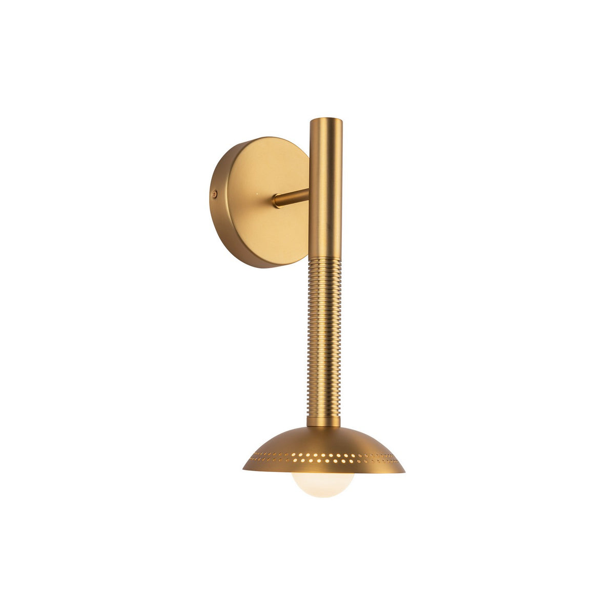 Alora - WV616114BGOP-UNV - LED Wall/Vanity - Arden - Brushed Gold/Opal Glass
