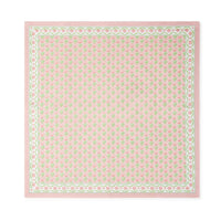 Design Shop Floral Block Print Cloth Napkins - Cotton, Set of 4.