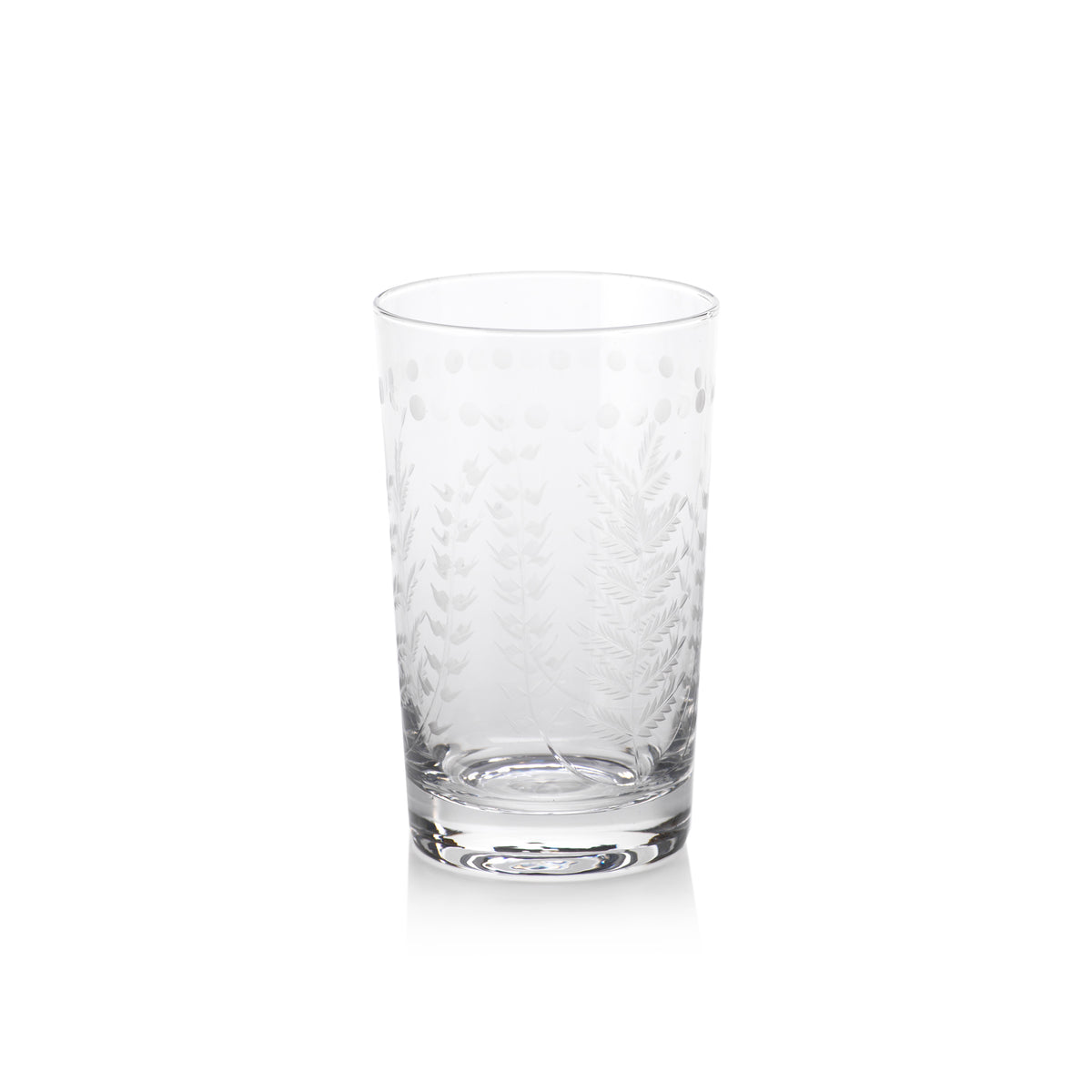 Zodax 5.5-Inch Tall Patia Highball Glasses, Set of 4
