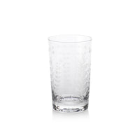 Zodax 5.5-Inch Tall Patia Highball Glasses, Set of 4