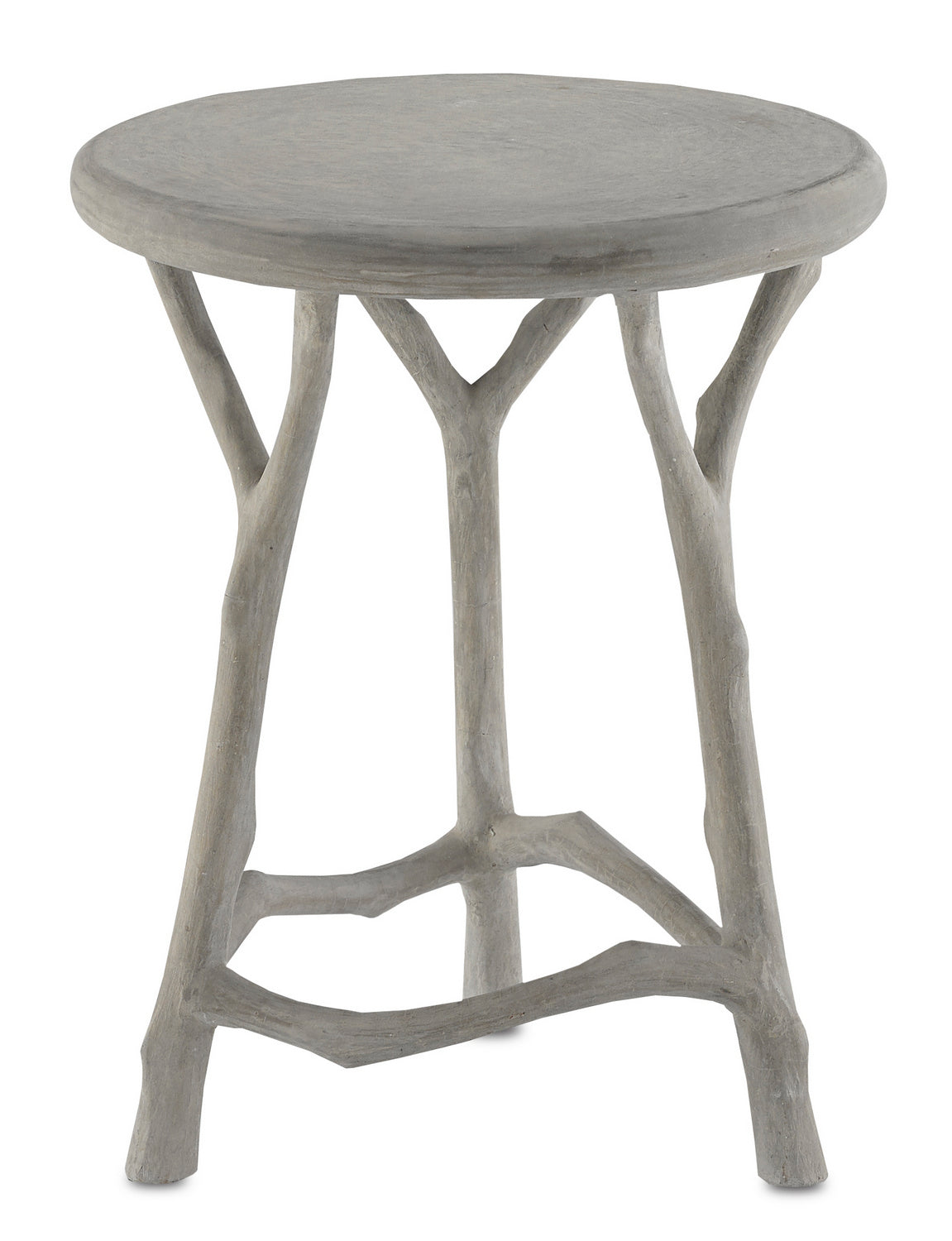 Currey and Company Table/Stool from the Hidcote collection in Portland/Faux Bois finish
