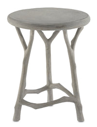 Currey and Company Table/Stool from the Hidcote collection in Portland/Faux Bois finish