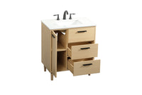 Elegant Lighting - VF47030MMP - Vanity Sink Set - Baldwin - Maple