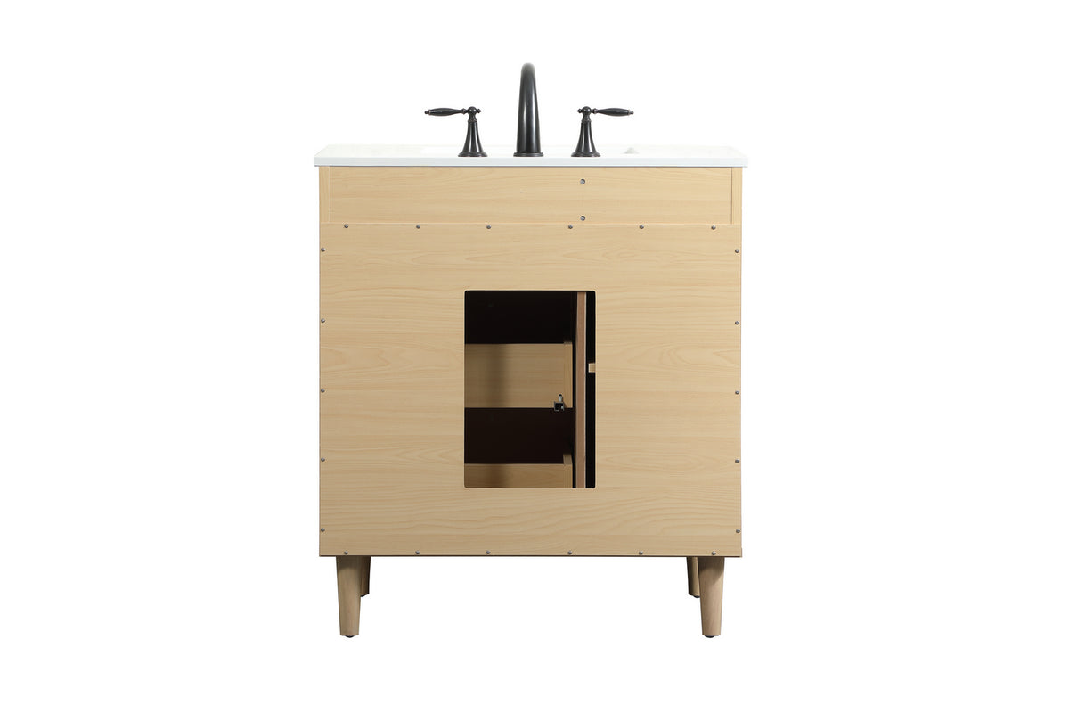 Elegant Lighting - VF47030MMP - Vanity Sink Set - Baldwin - Maple
