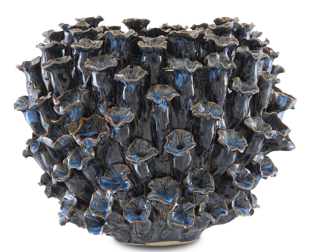 Currey and Company - 1200-0304 - Vase - Manitapi Collection - Blue