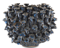 Currey and Company - 1200-0304 - Vase - Manitapi Collection - Blue