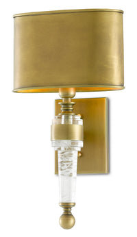 Currey and Company - 5000-0177 - One Light Wall Sconce - Lindau Brass Wall Sconce - Antique Brass