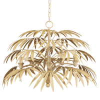 Currey and Company - 9000-0930 - Five Light Chandelier - Calliope Collection - Coco Cream