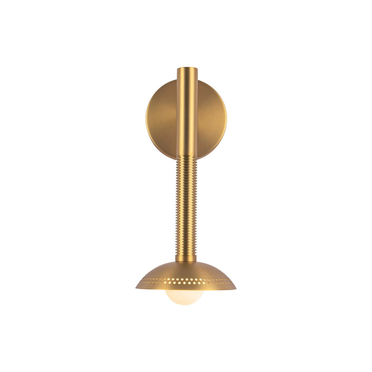 Alora - WV616114BGOP-UNV - LED Wall/Vanity - Arden - Brushed Gold/Opal Glass