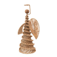 Design Shop Hand-Woven Bankuan Spiral Cone Angel