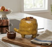 Design Shop Stoneware Turtle Planter 3.5"