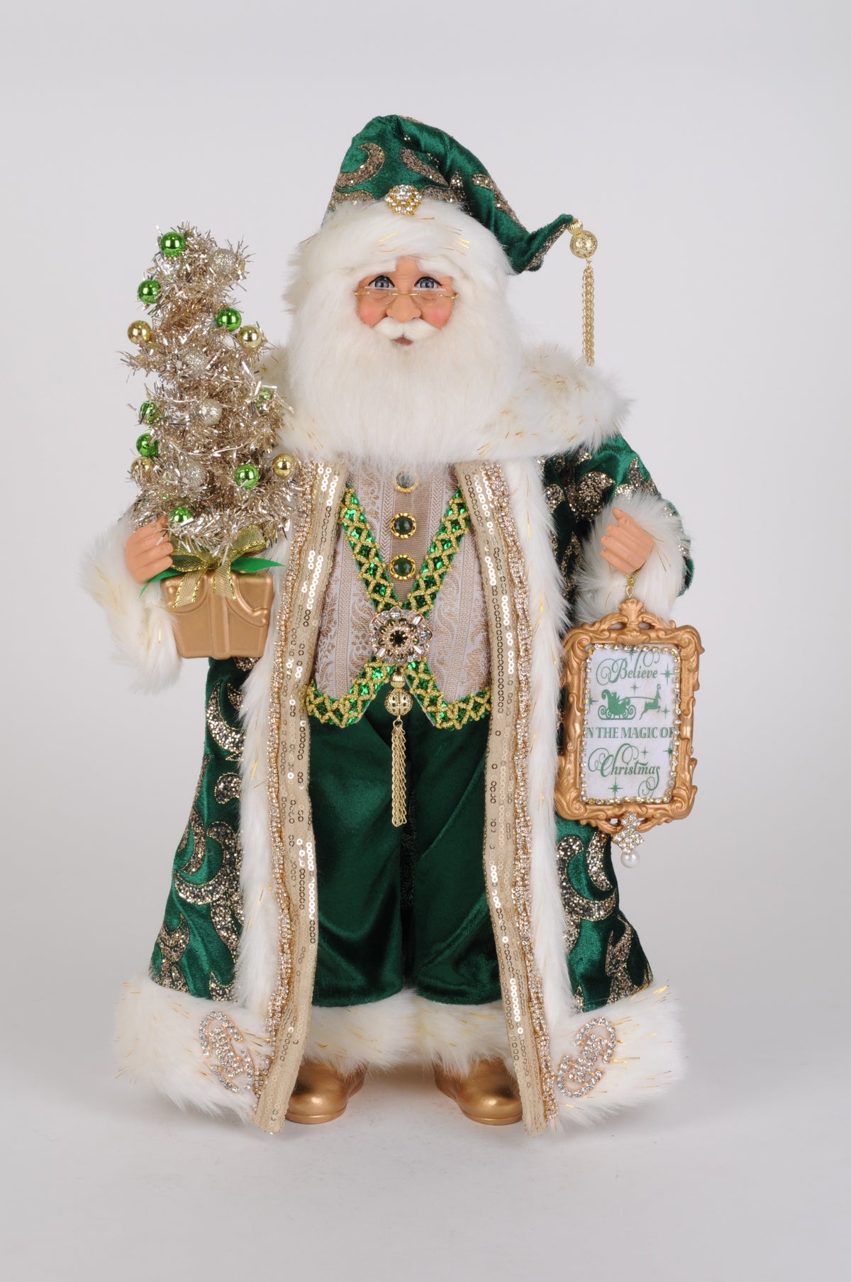 Karen Didion Jade Elegance Santa