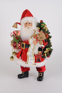 Karen Didion Lighted Good Tidings Santa