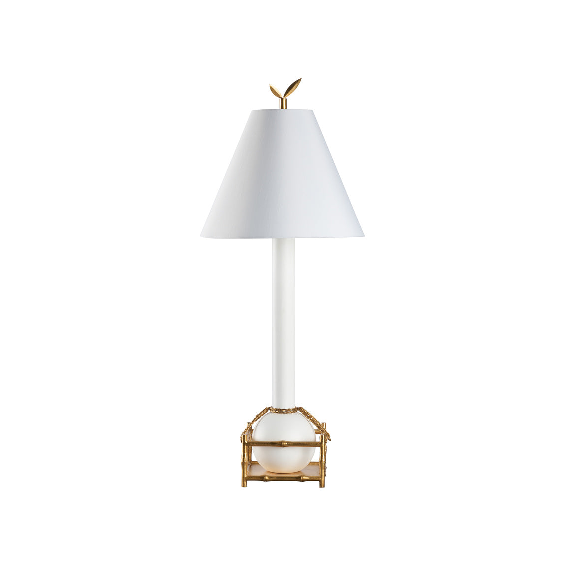 Chelsea House Tai Fu Table Lamp - White