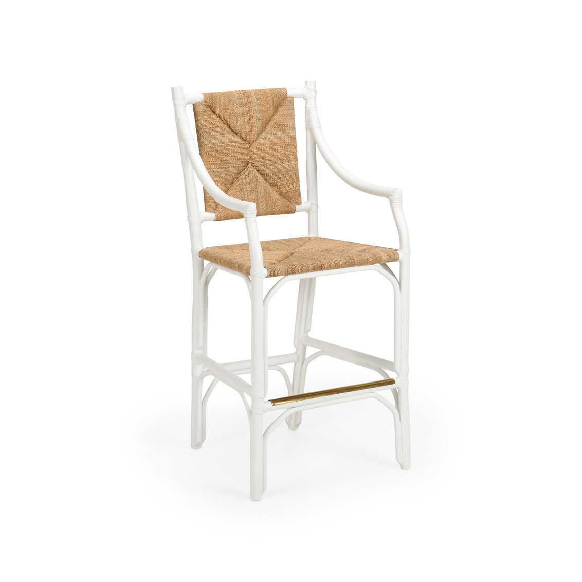 Chelsea House Mecklenburg Barstool - White