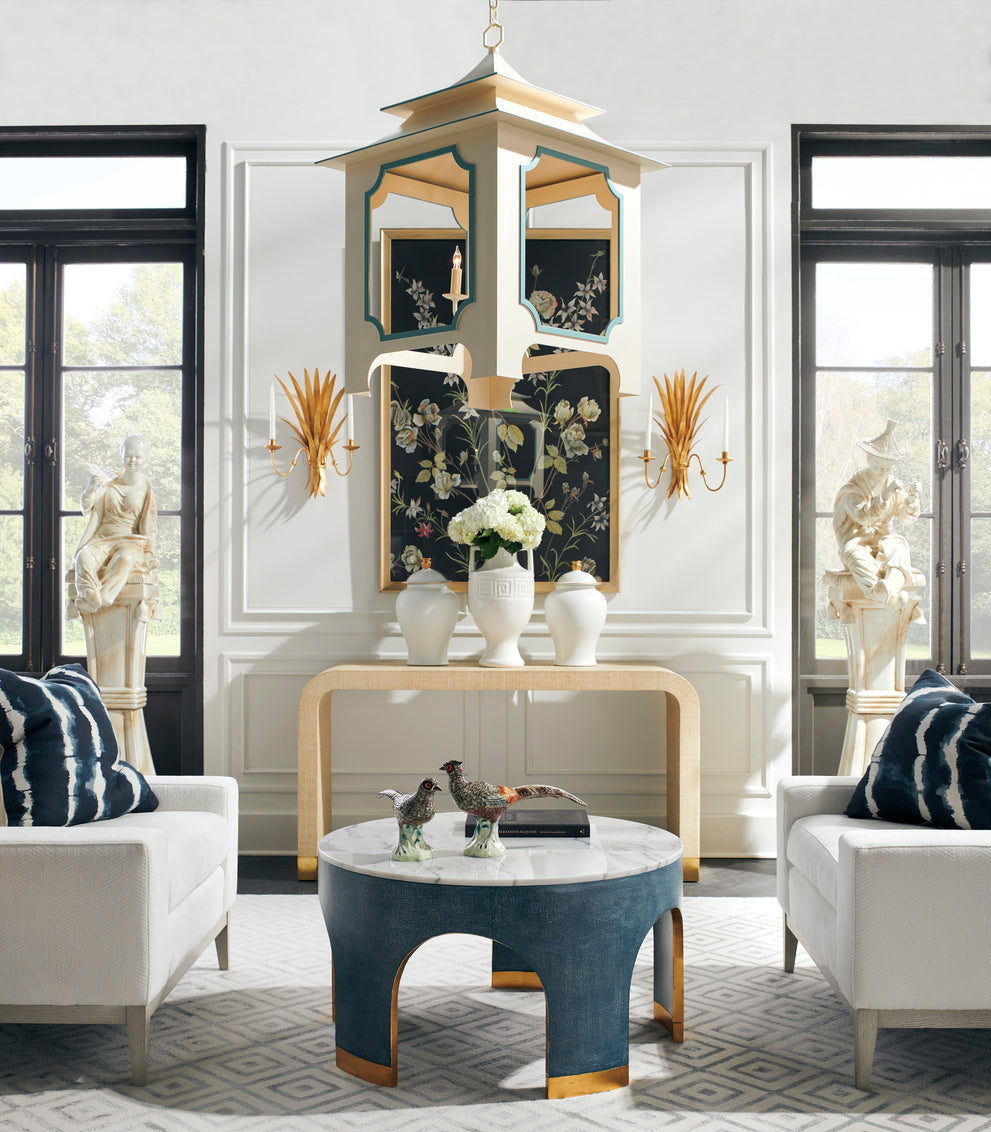 Chelsea House Aqueduct End Table - Blue