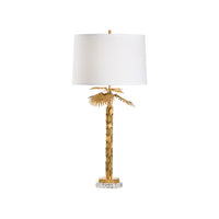 Wildwood Palm Island Lamp - Gold