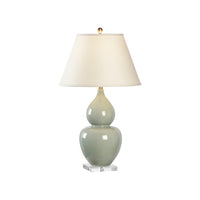 Chelsea House Fulton Vase Lamp - Green