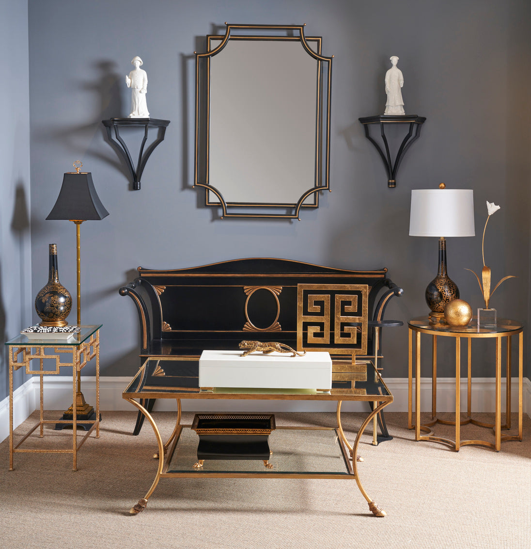 Chelsea House Hammered Ball - Gold (Lg)