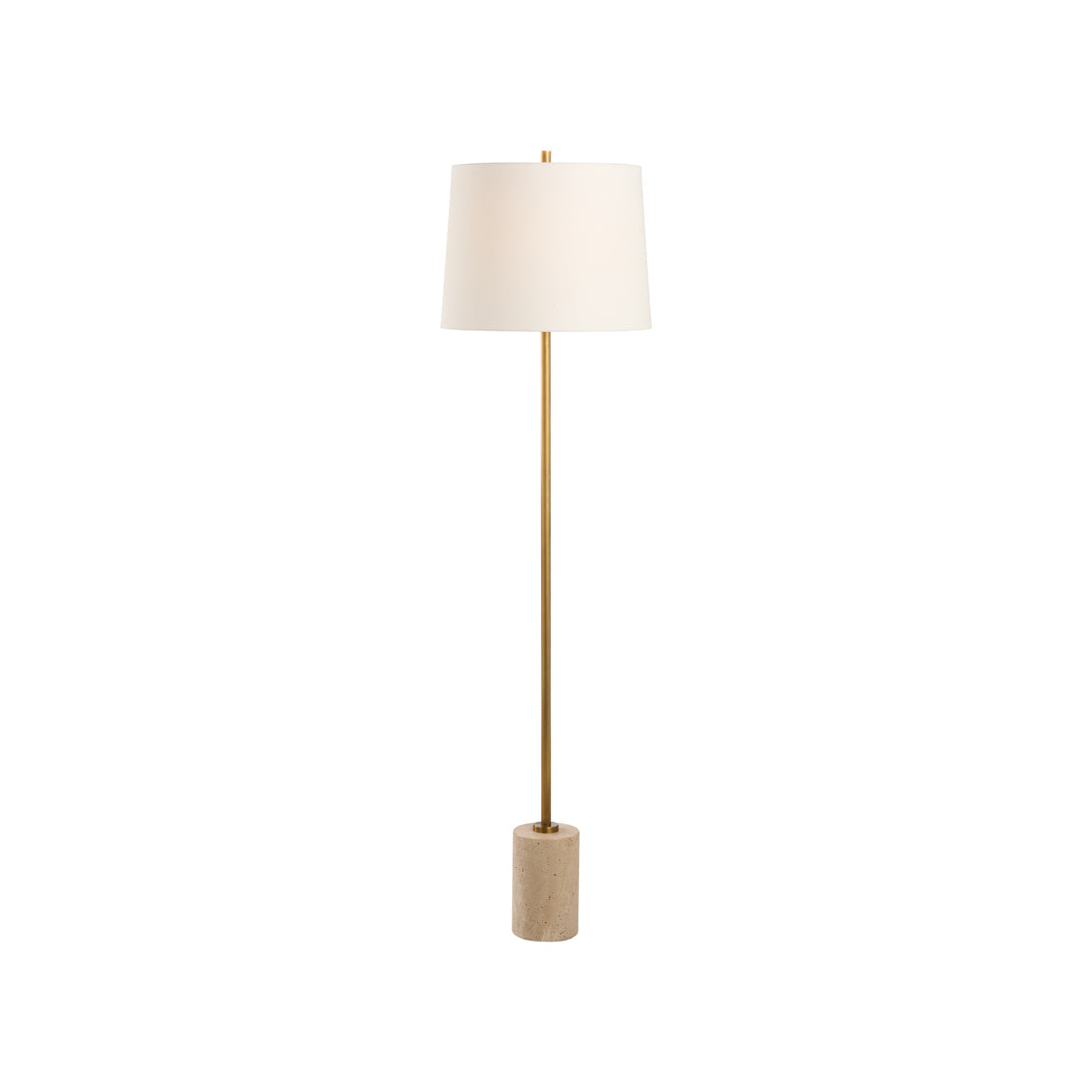 Chelsea House Lambeth Floor Lamp - Travertine