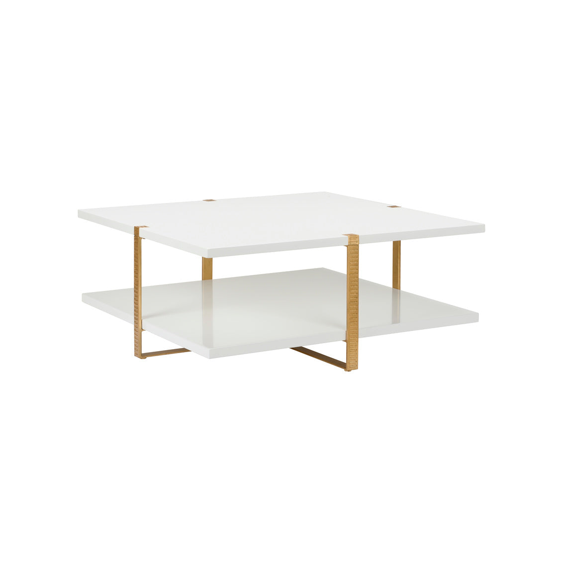 Chelsea House Ribbed Cocktail Table
