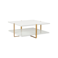 Chelsea House Ribbed Cocktail Table