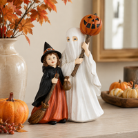 Design Shop 9 Inch Resin Trick Or Treat Children