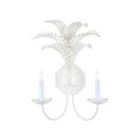 Wildwood Royal Palm Sconce - White