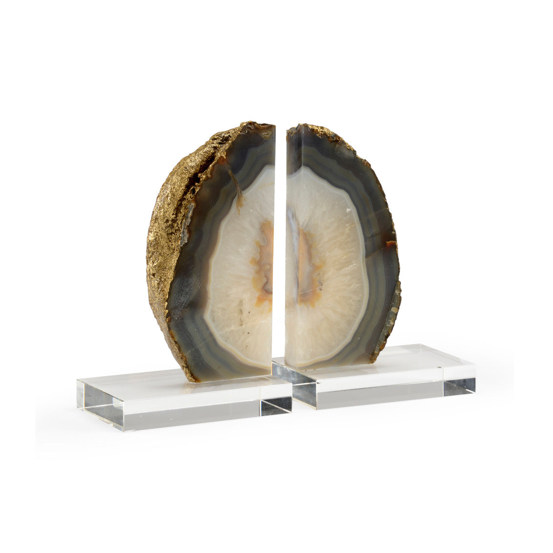 Chelsea House Geode Bookends (Pr)