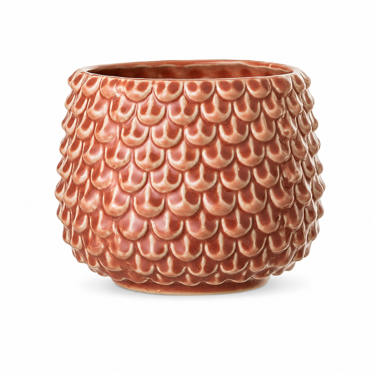 Design Shop Brown Flower Pot 3.7"