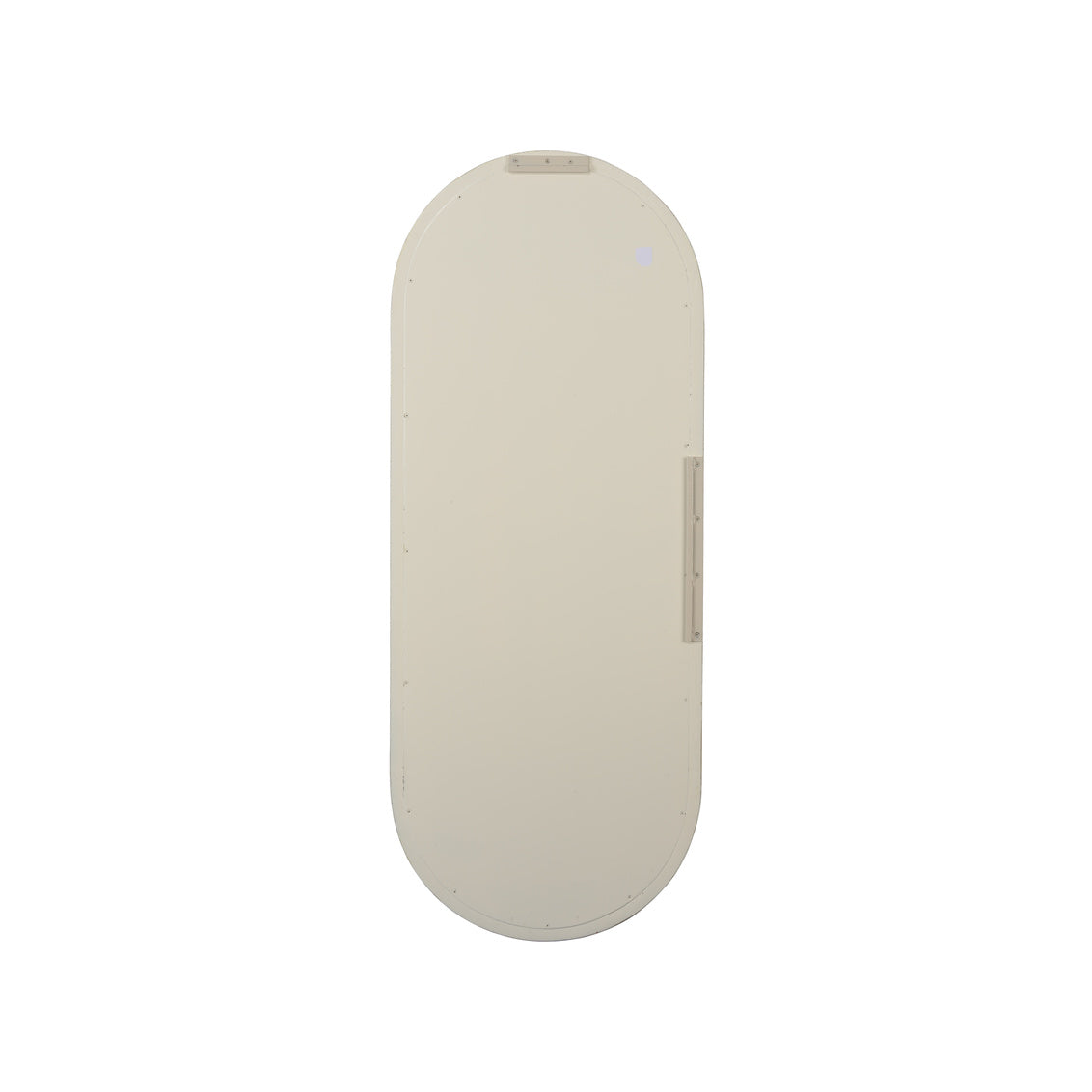 Chelsea House Oval Leather Mirror