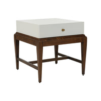 Chelsea House Emery End Table - White