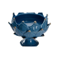 Chelsea House Leaf Vase - Blue