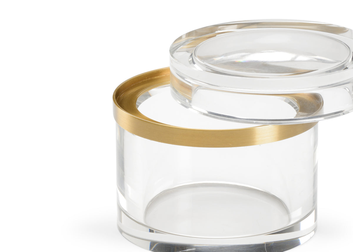 Chelsea House Crystal Jewel Box - Round