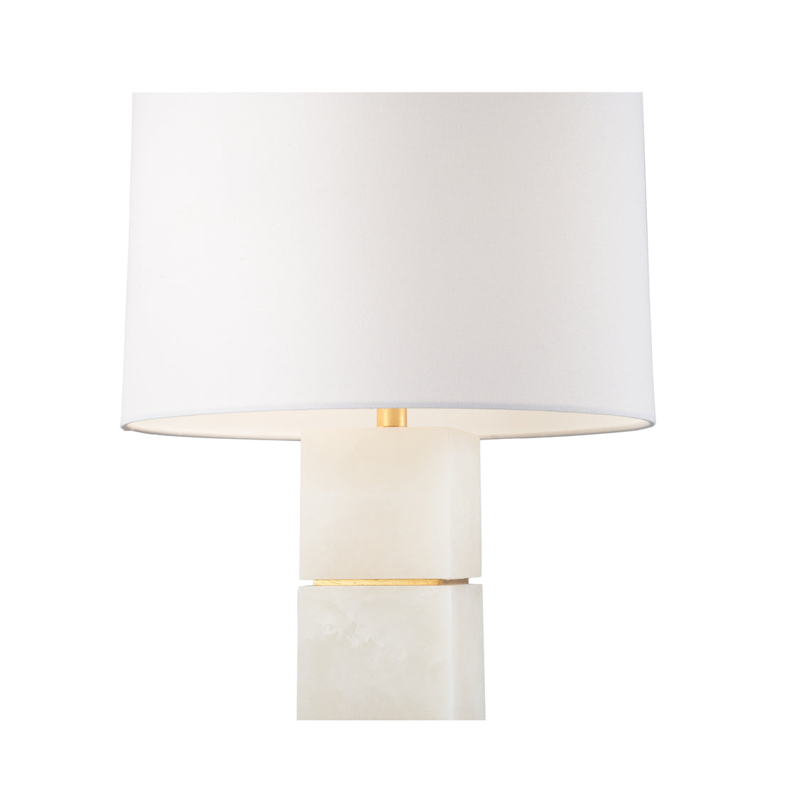 Chelsea House Stacked Alabaster Lamp