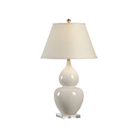 Chelsea House Fulton Vase Lamp - Cream