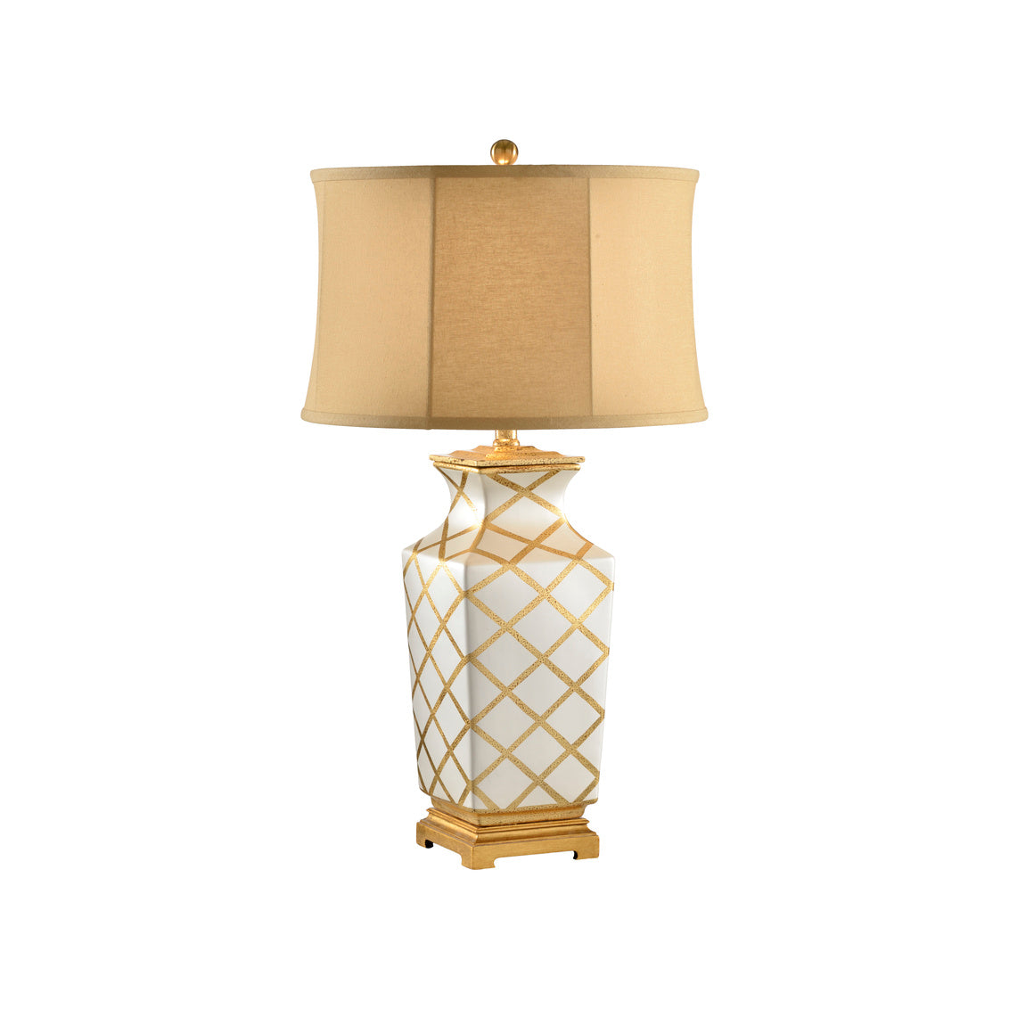Chelsea House Gold Diamonds Lamp