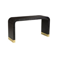 Chelsea House Waterfall Console - Black