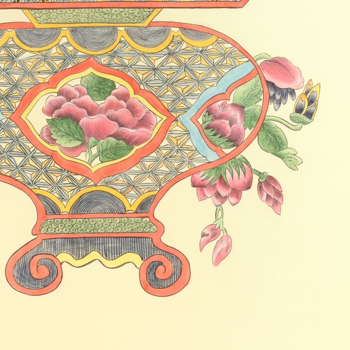 Chelsea House Chinoiserie Basket III