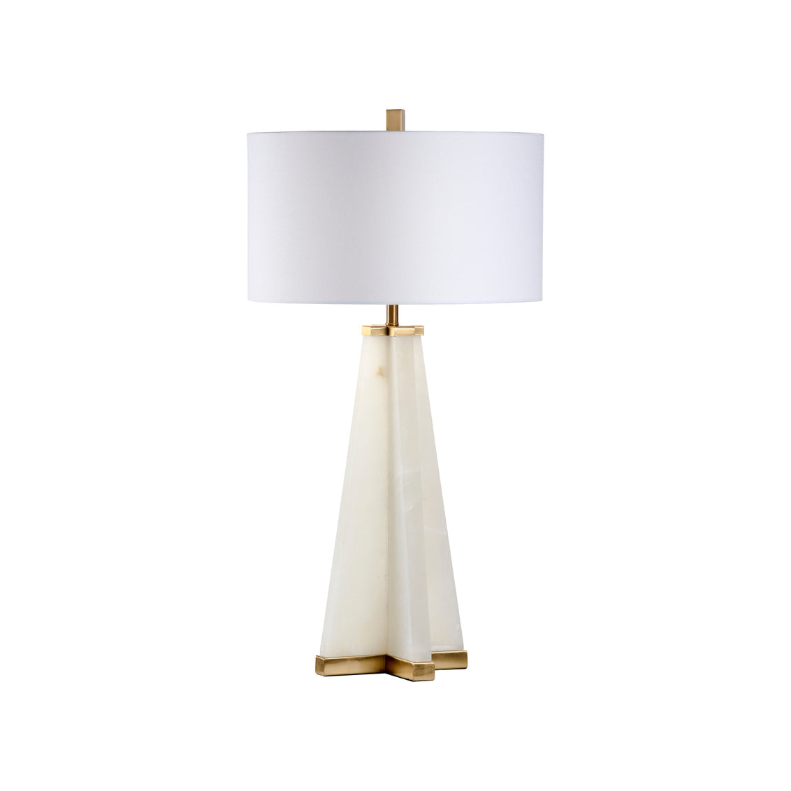 Chelsea House Alabaster Pyramid Lamp