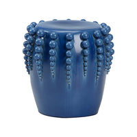 Chelsea House Sea Urchin Garden Stool -Blue