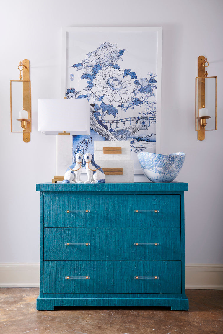 Chelsea House Clifton Side Chest - Blue