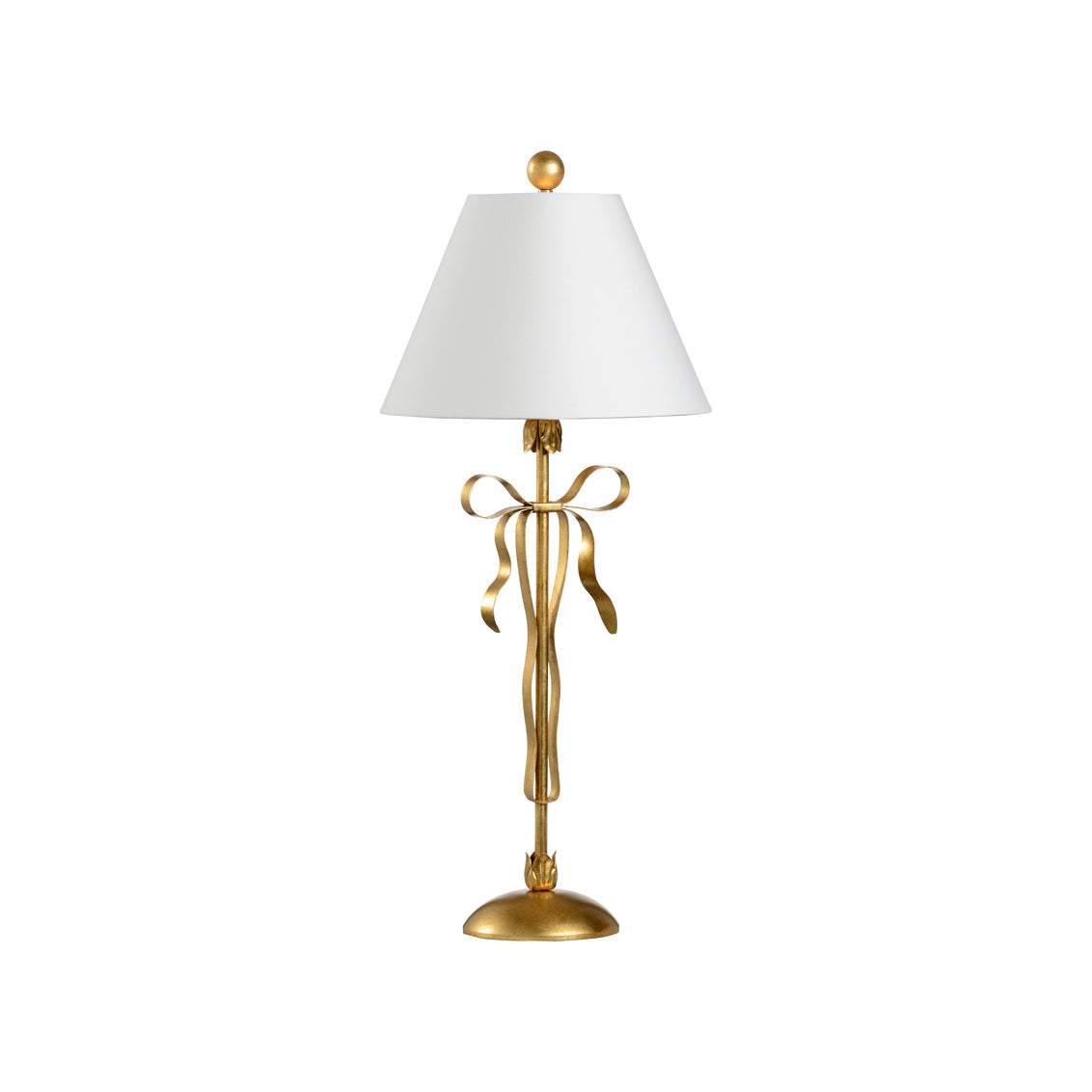 Chelsea House Bow Lamp - Gold