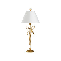 Chelsea House Bow Lamp - Gold