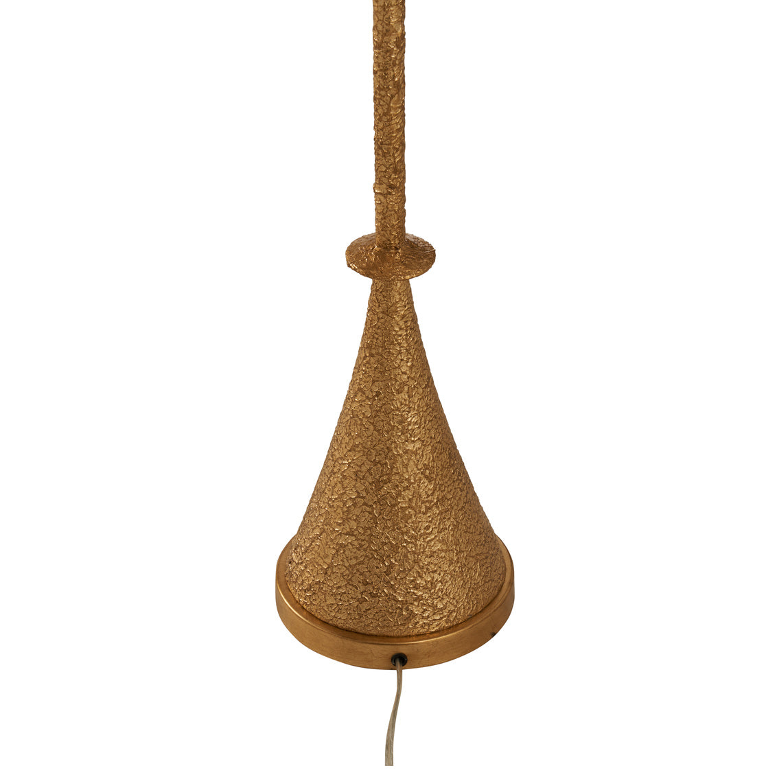Chelsea House Gia Floor Lamp - Textured Gilt