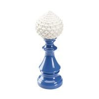 Chelsea House Artichoke Finial - Blue (Sm)