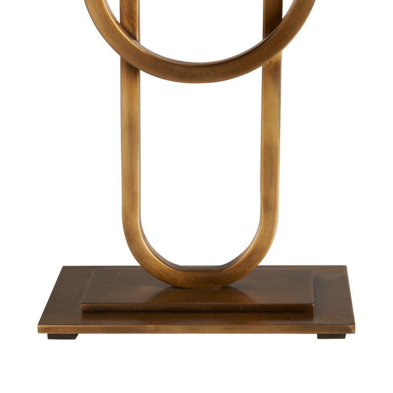 Chelsea House Odeon Table Lamp - Aged Brass
