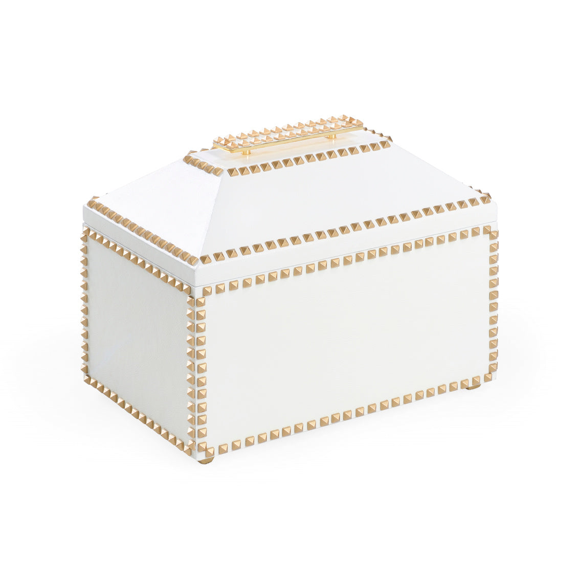 Chelsea House Chic Studded Box - White