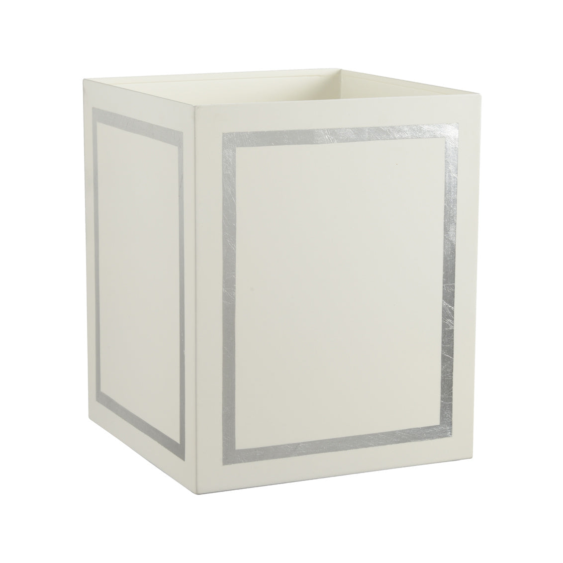 Chelsea House Ibiza Wastebasket - Silver